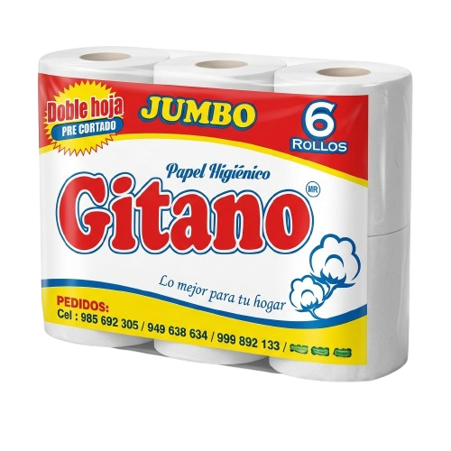 Papel jumbo Gitano institucional por mayor