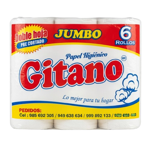 Papel jumbo Gitano presentación frontal