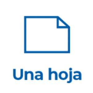 Una hoja
